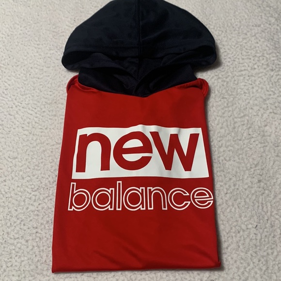 Boys New Balance Hoodie Shirt with Kangaroo Pocket, EUC, Size Large (14-16) - Picture 9 of 9